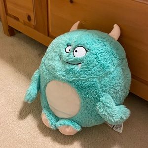 Aqua monster pillow